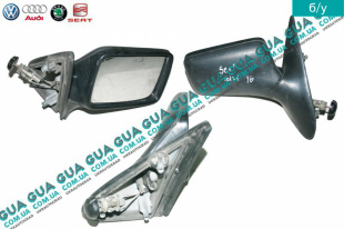 Зеркало заднего вида наружное/боковое механика правое Seat / СЕАТ IBIZA II 1993-2002 1.0 (1043 куб.см.)