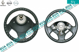 Руль под AirBag ( рулевое колесо ) под перешив Nissan / НІССАН KUBISTAR 1997-2008 / КУБІСТАР 97-08 1.6 (1598 куб.см)