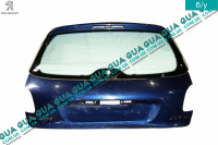 Дверь задняя / ляда с стеклом ( крышка багажника ) ( хетчбек ) Peugeot / ПЕЖО 206 2.0HDI (1997куб.см.)