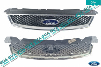  Решітка радіатора Ford / ФОРД FOCUS II 2004-2011 / ФОКУС 2 1.6TDCI (1560 куб.см.)