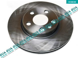Тормозной диск вентилируемый передний Fiat / ФИАТ SCUDO 220 1995-2004 / СКУДО 220 95-04 1.6 (1581 куб.см.)