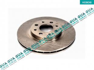Тормозной диск передний ( 257mm ) Fiat / ФІАТ PANDA / ПАНДА 1.3MJTD (1248 куб.см.)