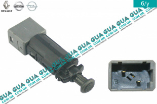 Датчик ( кнопка ) включения стоп-сигнала ( лягушка ) Renault / РЕНО LAGUNA II / ЛАГУНА 2 2.0 16V (1998 куб.см.)