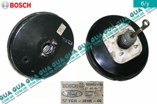Вакуумный усилитель тормозов Ford / ФОРД TRANSIT 2000-2006 / ТРАНЗИТ 00-06 2.4TD (2402 куб.см)