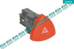Кнопка аварийной сигнализации Renault / РЕНО LAGUNA II / ЛАГУНА 2 2.2DCI (2188 куб.см.),