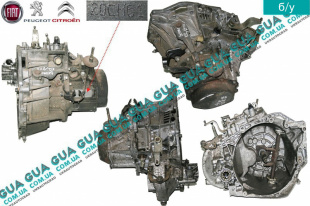 Коробка переключения передач механическая 5 ступенчатая ( КПП механический выжим ) Peugeot / ПЕЖО 806 1994-2002 1.9TD (1905 куб.см.)