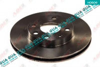 Гальмівний диск передній (240 мм) Opel / ОПЕЛЬ COMBO 2001-2012 / КОМБО 01-12 1.7DTI (1686 куб.см.)