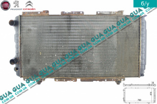 Радиатор охлаждения ( основной ) Fiat / ФИАТ DUCATO 230 1994-2002 / ДУКАТО 230 2.8TDI (2800 куб.см.)