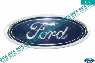 Эмблема на решетку радиатора ( логотип / значок )  Ford / ФОРД TRANSIT 2000-2006 / ТРАНЗИТ 00-06 2.4TD (2402 куб.см)
