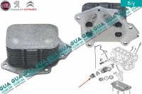 Масляный радиатор ( масляный охладитель / теплообменник ) Citroen / СИТРОЭН C-Elysee 2012- / С-ЮЛИСИ 1.6 VTi 115 (1587 куб. см.)