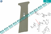 Внутренняя обшивка ( молдинг ) накладка правая средней стойки ( верхняя часть )