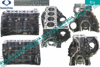 Блок циліндрів двигуна D20DT SsangYong / САНГЙОНГ ACTYON 2.0XDI (1998 куб.см.)