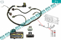 Електропроводка (джгут проводів) вентилятора основного радіатора Opel / ОПЕЛЬ ASTRA G 1998-2005 / АСТРА Ж 98-05 2.0DTI V16 (1995 куб. см.)