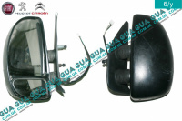 Дзеркало заднього виду зовнішнє/бокове електричне ліве Peugeot / ПЕЖО BOXER 1994-2002 / БОКСЕР 94-02 2.5D (2500 куб.см.)