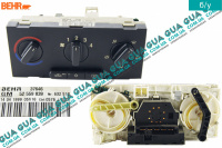 Блок управління пічкою з кондиціонером (перемикач, регулятор обігрівача) Opel / ОПЕЛЬ ASTRA G 1998-2005 / АСТРА Ж 98-05 1.2 16V (1199 куб. см.)