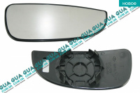 Вкладыш зеркала заднего вида нижний правый без подогрева (выпукл.) Peugeot / ПЕЖО BOXER III 2006- / БОКСЕР 3 06- 3.0HDI (2999 куб.см.)