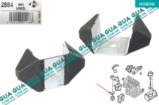 Подушка / опора двигателя правая Citroen / СИТРОЭН XSARA COUPE / КСАРА КУПЕ 2.0HDI (1997куб.см.)