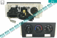 Блок управління пічкою з кондиціонером (перемикач, регулятор обігрівача) Honda / ХОНДА CIVIC VI 1995-2001 1.6 16V (1590 куб. см.)