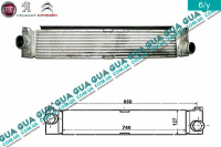 Радиатор интеркулера Fiat / ФИАТ DUCATO 250 2006- / ДУКАТО 250 2.3JTD (2286 куб.см.)