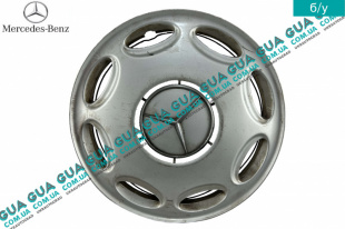 Колпак колесный R15 ( крышка диска ) Mercedes / МЕРСЕДЕС VITO W638 1996-2003 / ВІТО 638 96-03 2.3D (2299 куб.см.)