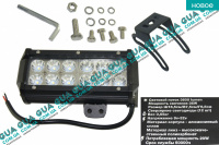 Дополнительная противотуманная светодиодная фара /7″ LED-панель ( прожектор ) 1 шт. BMW / БМВ 3-series 2001- 318 (1995 куб.см.)