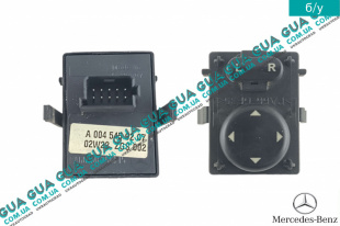 Блок / кнопка управления зеркалами с функциею складывания Mercedes / МЕРСЕДЕС SPRINTER 1995-2000 / СПРИНТЕР 95-00 2.9TDI (2874 куб.см.)