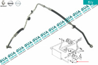 Трубка / патрубок кондиціонера від компресора до Випарювача ( шланг ) Opel / ОПЕЛЬ MOVANO 1998-2003 / МОВАНО 98-03 2.5DCI (2463 куб.см.)