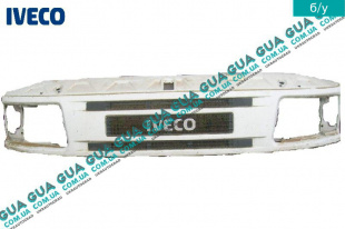 Установочная передняя панель ( окуляр / телевизор / решетка радиатора ) Iveco / ІВЕКО DAILY I 1978-1989 / ДЕЙЛІ Е1 78-89 2.5TD (2445 куб.см.)