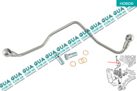 Трубка подачі масла в турбіну