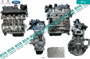 Двигатель ( мотор без навесного оборудования ) Ford / ФОРД FIESTA V 2001-2008 / ФІЄСТА 5 1.4TDCI (1399 куб.см)