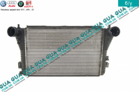 Радиатор интеркулера Seat / СЕАТ TOLEDO III 2004-2009 2.0TDI 16V (1968 куб.см.)