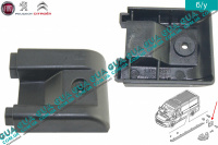 Заглушка / накладка напрямної планки / рейки бічних лівих зсувних дверей Fiat / ФІАТ DUCATO 250 2006- / ДУКАТО 250 2.2HDI (2198 куб.см.)
