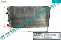 Радіатор охолодження (основний) під датчик Vauxhal / ВОКСХОЛ MOVANO 1998-2003 2.8DTI (2799 куб.см.)