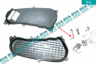 Защита ремня ГРМ ( крышка ремня привода ) Toyota / ТОЙОТА HIACE IV 2001-2006 2.5D-4D (2494 куб.см.)