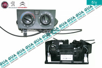 Блок управління пічкою з кондиціонером (перемикач, регулятор обігрівача) Peugeot / ПЕЖО BOXER III 2006- / БОКСЕР 3 06- 2.2HDI (2198 куб.см.)