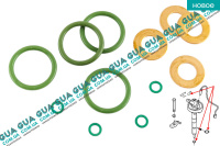 Монтажный ремкомплект форсунки ( уплотнительное кольцо форсунки / шайба / прокладка / уплотнительное кольцо трубки обратки ) ( комплект )