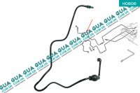 Патрубок / трубка топливной системы с ручной подкачкой ( грушой ) Opel / ОПЕЛЬ VIVARO 2000- 2014/ ВИВАРО 00-14 1.9DTI (1870 куб. см.)