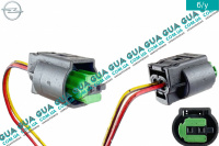 Фішка / роз'єм / штекер з проводами клапана абсорбера ( штекер провід датчика температури ) Opel / ОПЕЛЬ ASTRA H 2004-2014 / АСТРА 04-14 1.6 Turbo (1598 куб.см.)