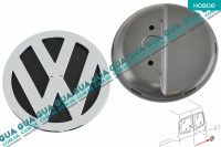  Эмблема задней двери ( логотип / значок d120 мм ) VW / ВОЛЬКС ВАГЕН CRAFTER 2006-2016/ КРАФТЕР 06-16 2.5TDI (2461 куб.см.)