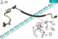Трубка / патрубок кондиционера от компрессора  к испарителю ( шланг ) Nissan / НИССАН KUBISTAR 1997-2008 / КУБИСТАР 97-08 1.5DCI (1461 куб.см.)