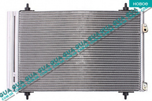 Радиатор кондиционера Citroen / СІТРОЕН BERLINGO (B9) 2008- / БЕРЛІНГО (Б9) 1.6HDI (1560 куб.см.)