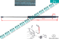 Амортизатор задніх дверей (амортизатор кришки багажника/ляди) телескопічна рейка F=530N