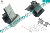 Кліпса / фіксатор / затискач кріплення обшивки сидінь / килима Renault / РЕНО LAGUNA III 2008- / ЛАГУНА 3 08- 1.5DCI (1461 куб.см. )