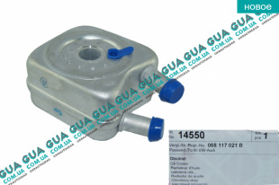 Масляный радиатор ( масляный охладитель / теплообменник ) Skoda / ШКОДА FABIA 2000-2008 1.9TDI (1896 куб.см.)