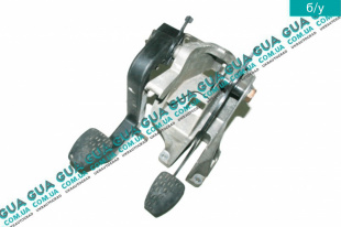 Блок педалей сцепление / тормоз VW / ВОЛЬКС ВАГЕН LT28-55 1996-2006 / ЛТ28-55 96-06 2.5TDI (2461 куб.см.)