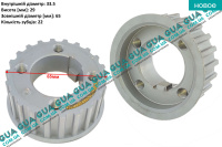 Шестерня коленвала ( шкив, привод  ) Z-22