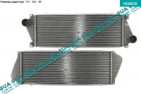 Радиатор интеркулера VW / ВОЛЬКС ВАГЕН LT28-55 1996-2006 / ЛТ28-55 96-06 2.5TDI (2461 куб.см.)