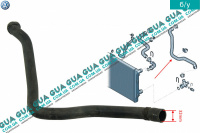 Патрубок / шланг системы охлаждения радиатора (левый нижний)