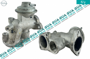 Клапан возврата ОГ / Клапан рециркуляции выхлопных газов / Клапан EGR / ЕГР Opel / ОПЕЛЬ MERIVA 2005-2010 / МЕРІВА 05-10 1.7DTI (1686 куб.см.)