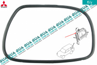 Уплотнитель внутренний  заднего стекла ( багажника )